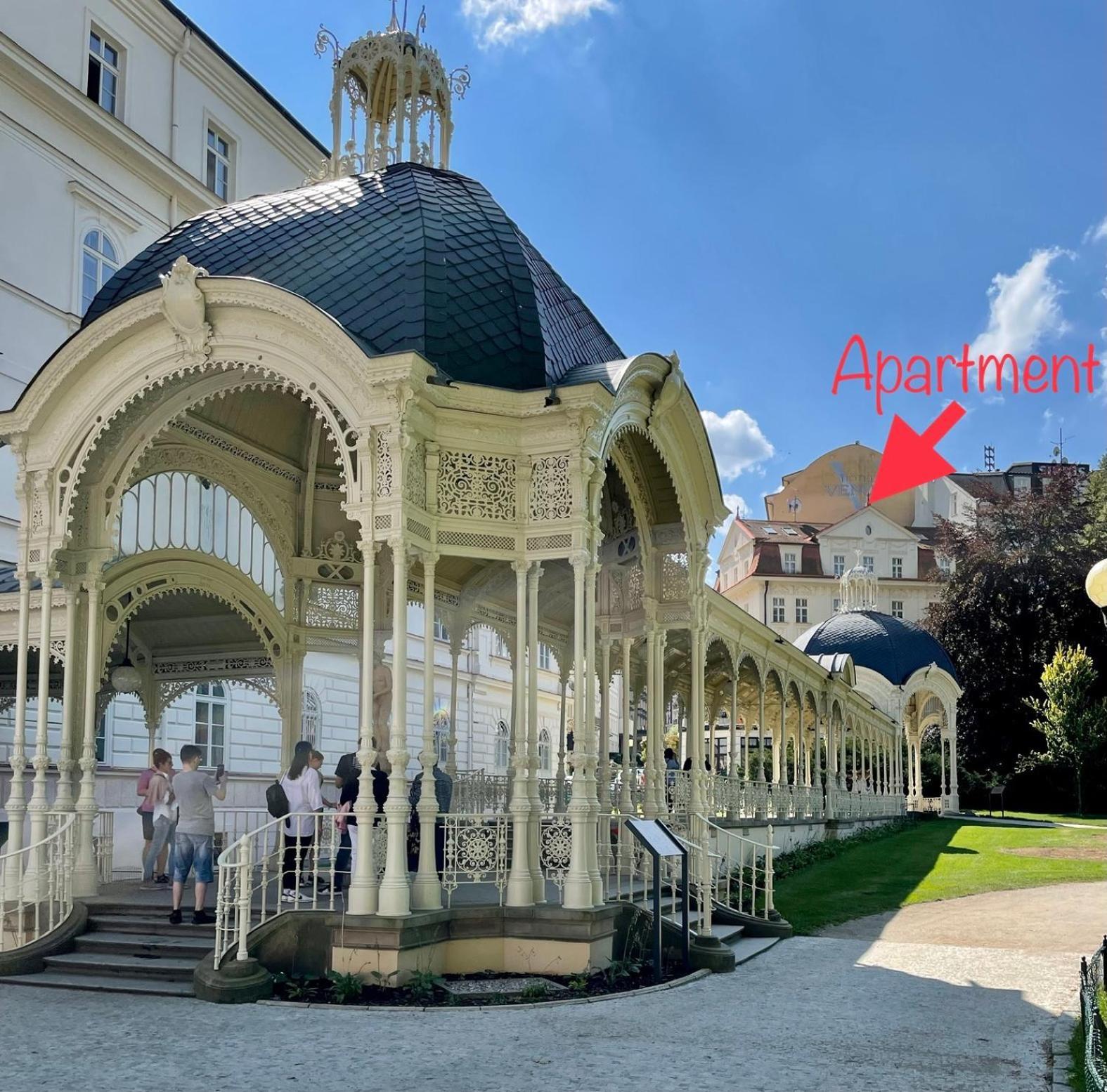 Huge Two Floor Apartment On The Park Colonnade With Free Parking For One Car, 160 Sqm Karlsbad Exteriör bild